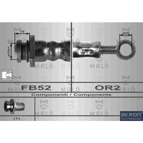 Brzdová hadica AKRON-MALO 80124