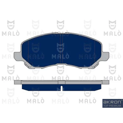 Sada brzdových platničiek kotúčovej brzdy AKRON-MALO 1050238