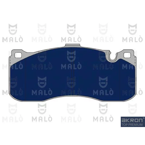 Sada brzdových platničiek kotúčovej brzdy AKRON-MALO 1050885