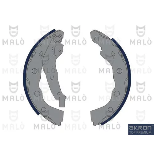 Sada brzdových čeľustí AKRON-MALO 1390141