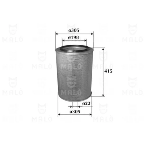 Vzduchový filter AKRON-MALO 1500256