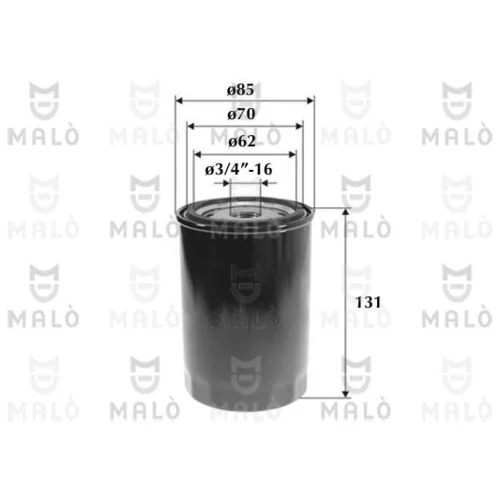 Olejový filter AKRON-MALO 1510100