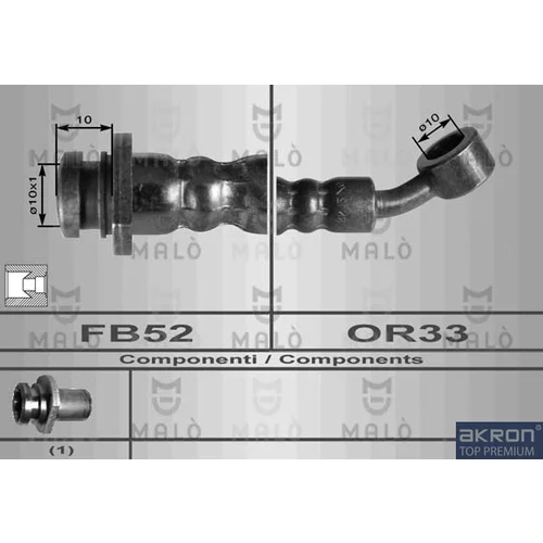 Brzdová hadica AKRON-MALO 80108