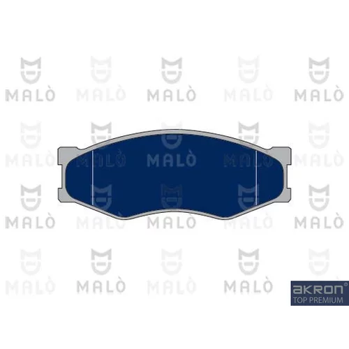 Sada brzdových platničiek kotúčovej brzdy AKRON-MALO 1050151