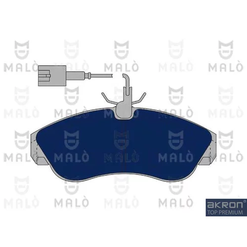 Sada brzdových platničiek kotúčovej brzdy AKRON-MALO 1050511