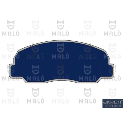 Sada brzdových platničiek kotúčovej brzdy AKRON-MALO 1050852