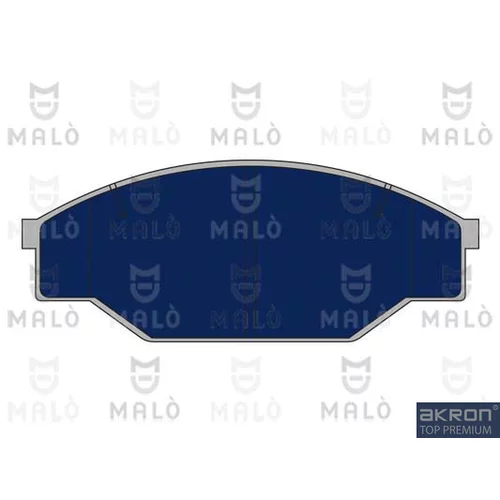 Sada brzdových platničiek kotúčovej brzdy AKRON-MALO 1050856