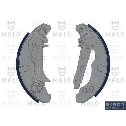 Sada brzdových čeľustí AKRON-MALO 1390355