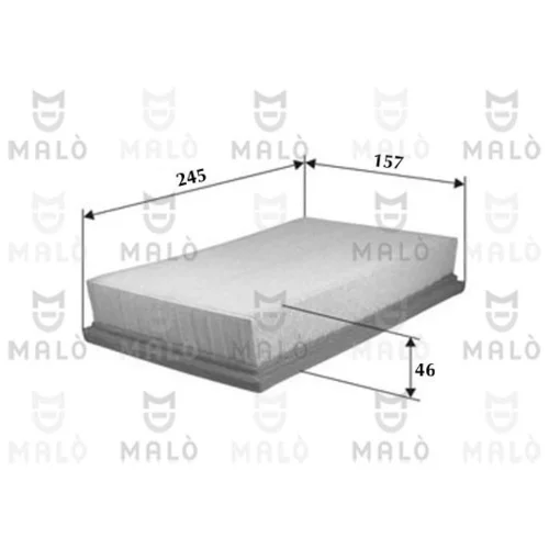 Vzduchový filter AKRON-MALO 1500103