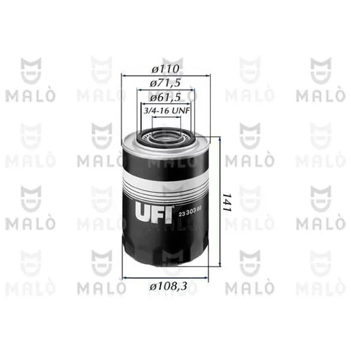 Olejový filter AKRON-MALO 1510001