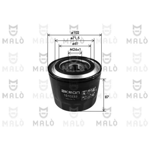Olejový filter AKRON-MALO 1510233