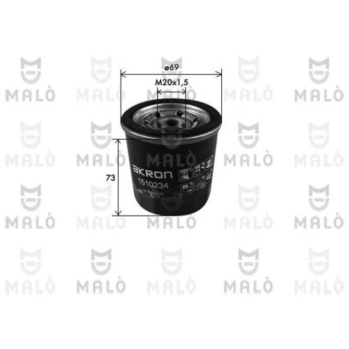 Olejový filter AKRON-MALO 1510234