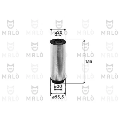Olejový filter AKRON-MALO 1510254