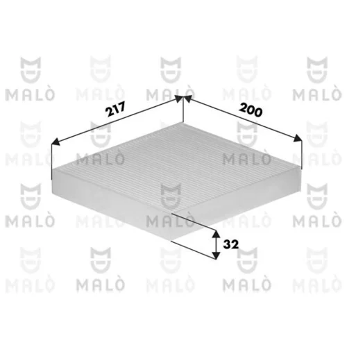 Filter vnútorného priestoru AKRON-MALO 1532441