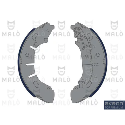 Sada brzdových čeľustí AKRON-MALO 1390378