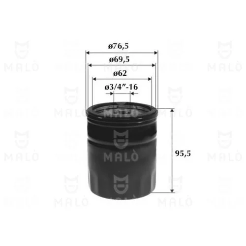 Olejový filter AKRON-MALO 1510138
