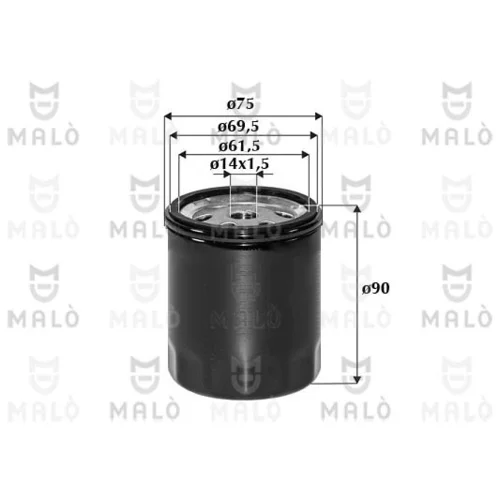 Palivový filter AKRON-MALO 1520117