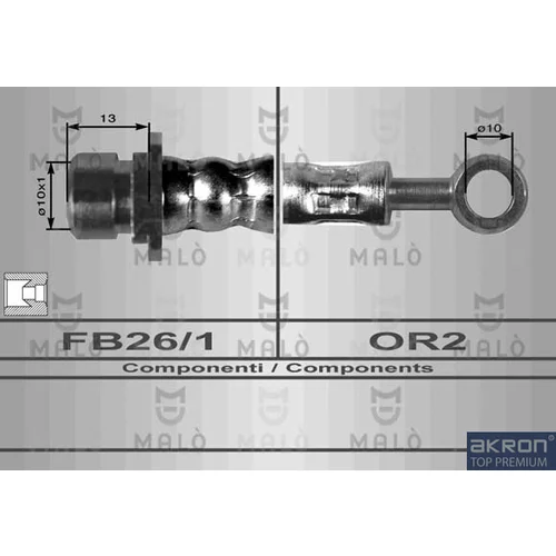 Brzdová hadica AKRON-MALO 8478