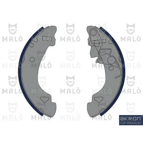 Sada brzdových čeľustí AKRON-MALO 1390066