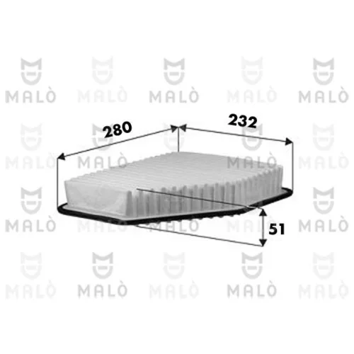 Vzduchový filter AKRON-MALO 1500660