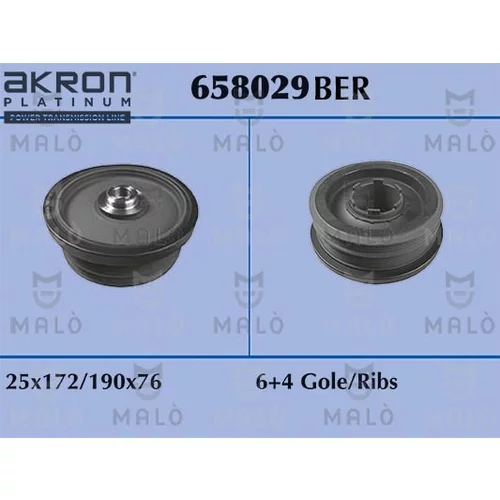 Remenica kľukového hriadeľa AKRON-MALO 658029BER