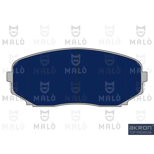 Sada brzdových platničiek kotúčovej brzdy AKRON-MALO 1050940