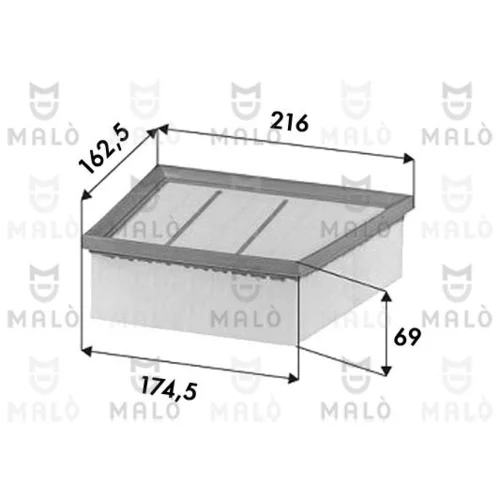 Vzduchový filter AKRON-MALO 1500687