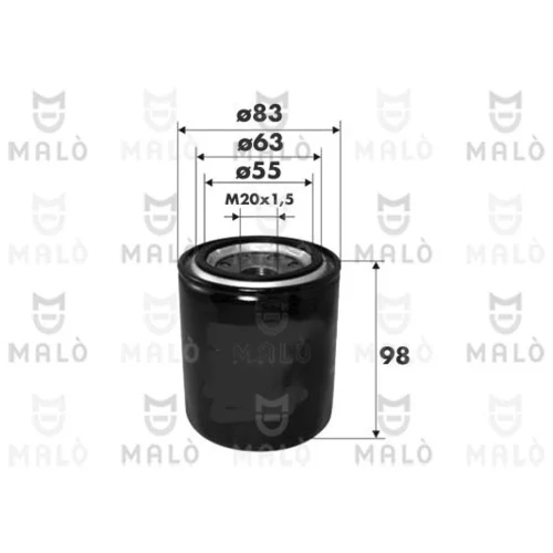 Olejový filter AKRON-MALO 1510247