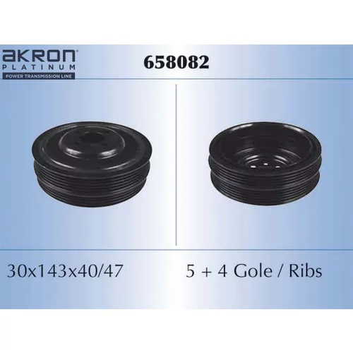 Remenica kľukového hriadeľa AKRON-MALO 658082