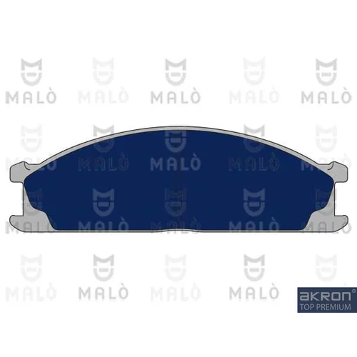 Sada brzdových platničiek kotúčovej brzdy AKRON-MALO 1050478
