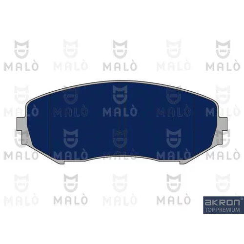 Sada brzdových platničiek kotúčovej brzdy AKRON-MALO 1051055