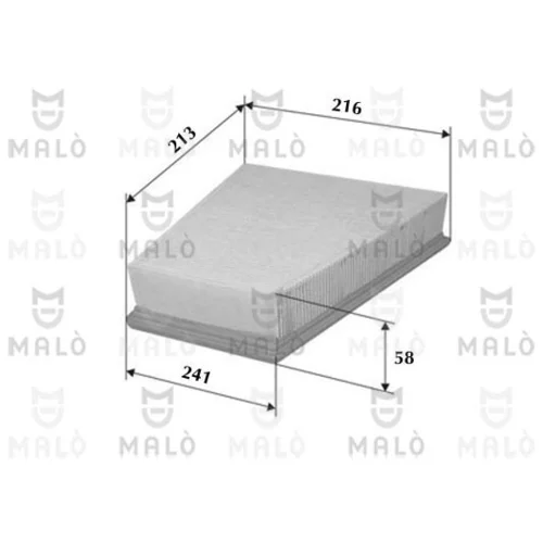 Vzduchový filter AKRON-MALO 1500058