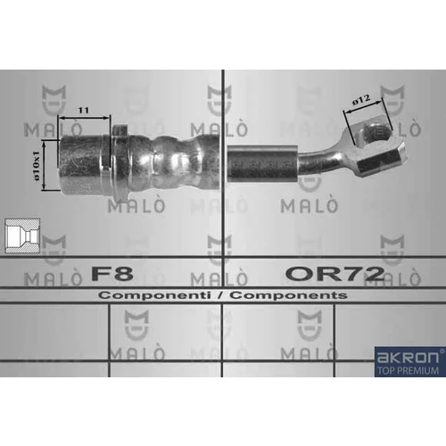 Brzdová hadica AKRON-MALO 80342