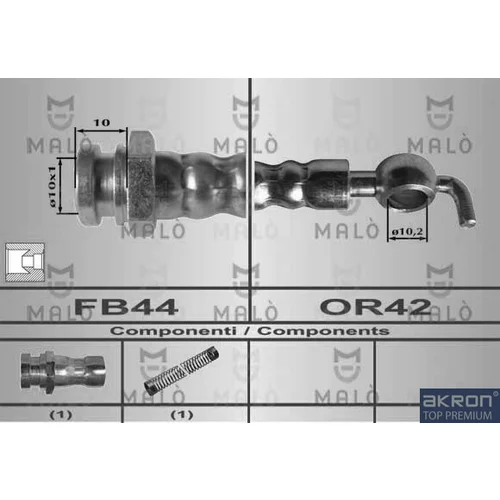 Brzdová hadica AKRON-MALO 80557