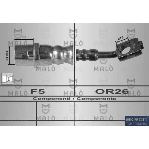 Brzdová hadica AKRON-MALO 8904