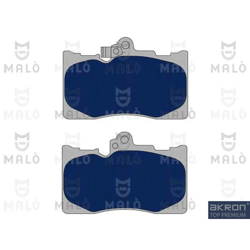 Sada brzdových platničiek kotúčovej brzdy AKRON-MALO 1051008