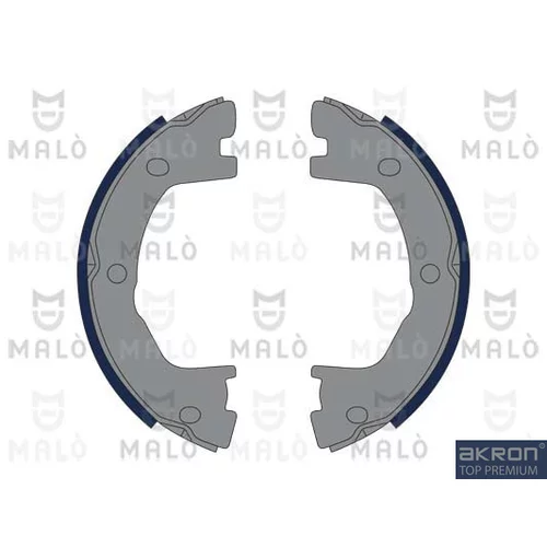 Sada brzd. čeľustí parkov. brzdy AKRON-MALO 1390075