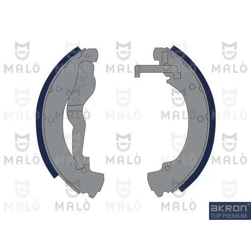 Sada brzdových čeľustí AKRON-MALO 1390301