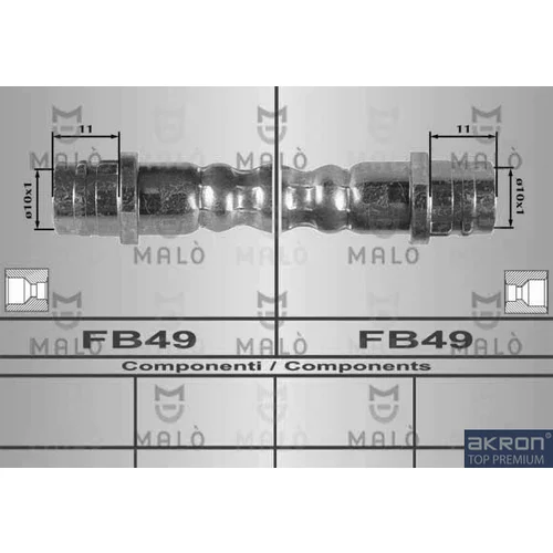 Brzdová hadica AKRON-MALO 80173