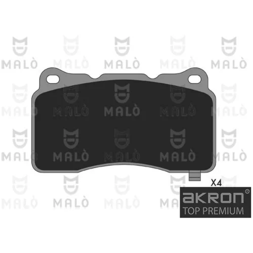 Sada brzdových platničiek kotúčovej brzdy AKRON-MALO 1051381