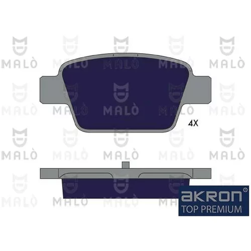 Sada brzdových platničiek kotúčovej brzdy AKRON-MALO 1051382