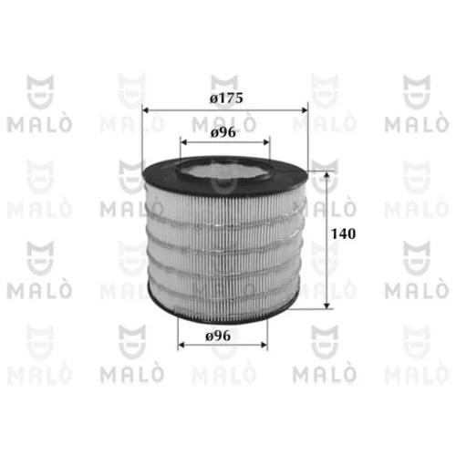 Vzduchový filter AKRON-MALO 1500607