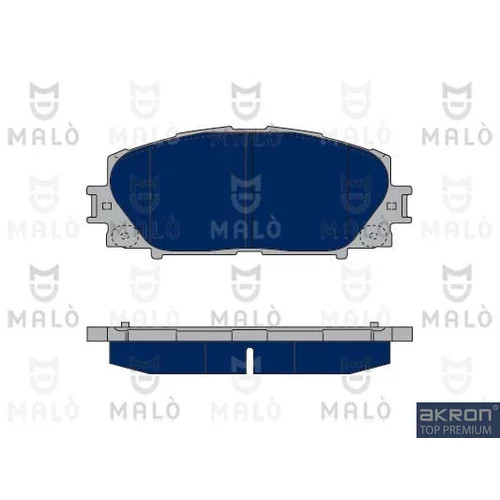 Sada brzdových platničiek kotúčovej brzdy AKRON-MALO 1050040
