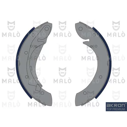 Sada brzdových čeľustí AKRON-MALO 1390241