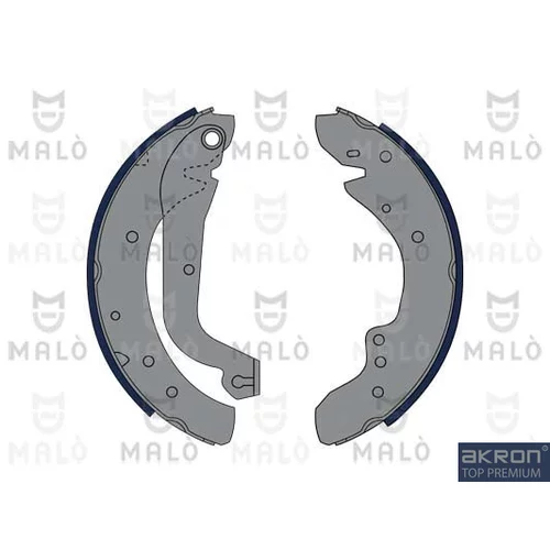 Sada brzdových čeľustí AKRON-MALO 1390279