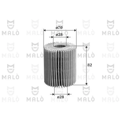Olejový filter AKRON-MALO 1510094