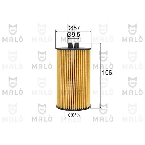 Olejový filter AKRON-MALO 1510266