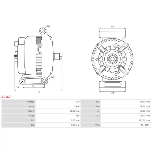 Alternátor A0169 /AS-PL/ - obr. 4