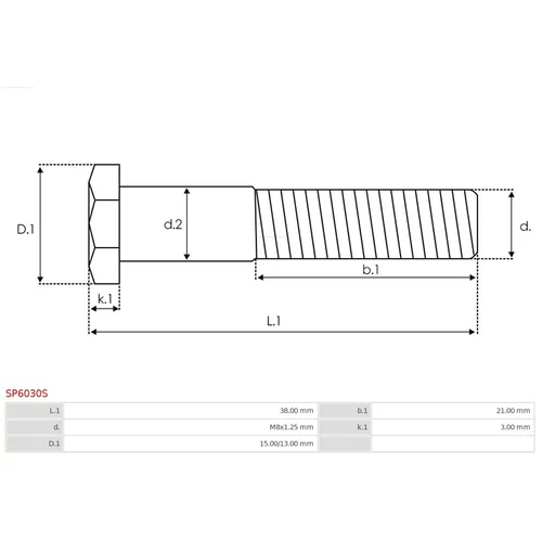Opravná sada pre štartér SP6030S /AS-PL/ - obr. 1