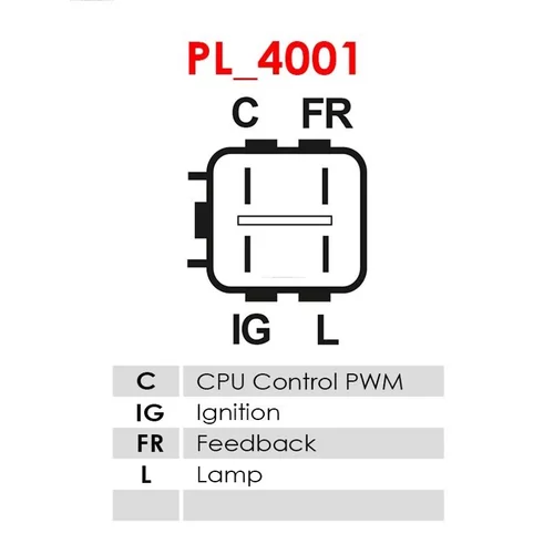 Regulátor alternátora ARE5212S /AS-PL/ - obr. 3